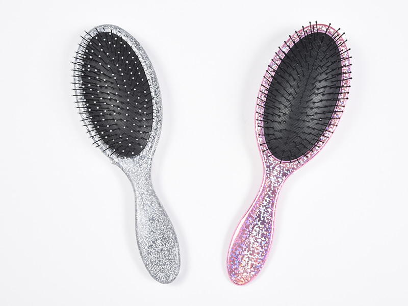 เครื่องประดับBling Oval Detanglingแปรงผม