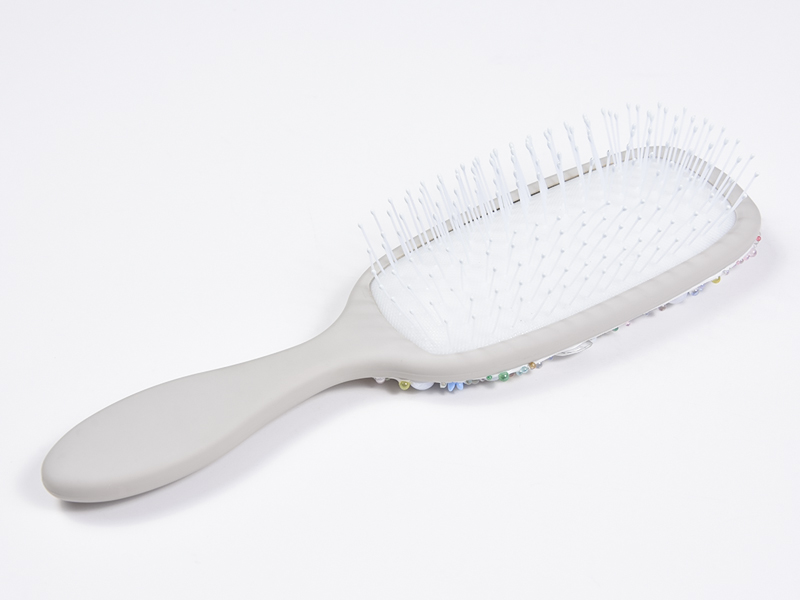 เครื่องประดับBling Oval Detanglingแปรงผม