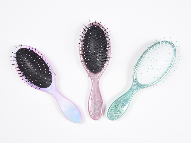 เครื่องประดับBling Oval Detanglingแปรงผม