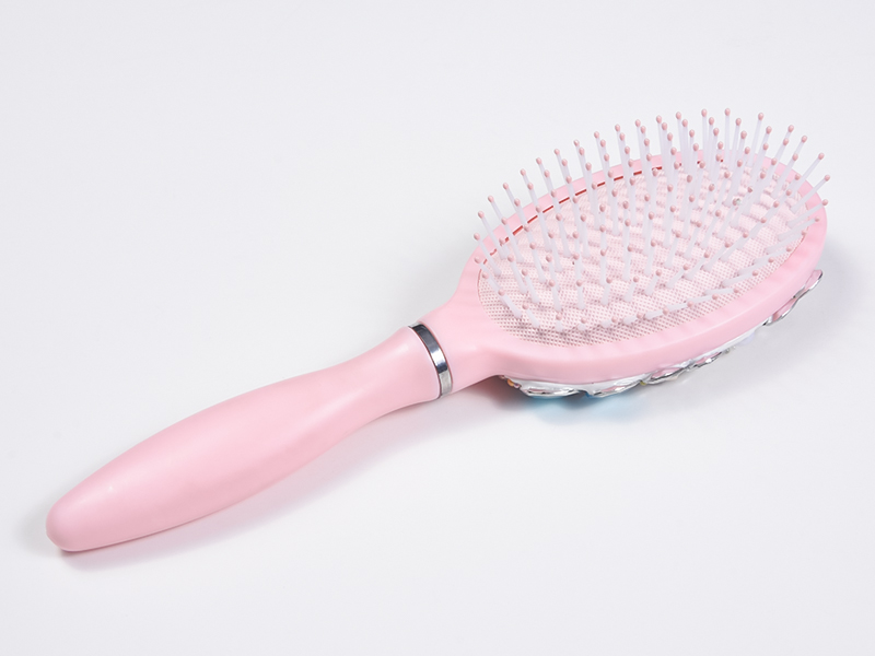 เครื่องประดับBling Oval Detanglingแปรงผม