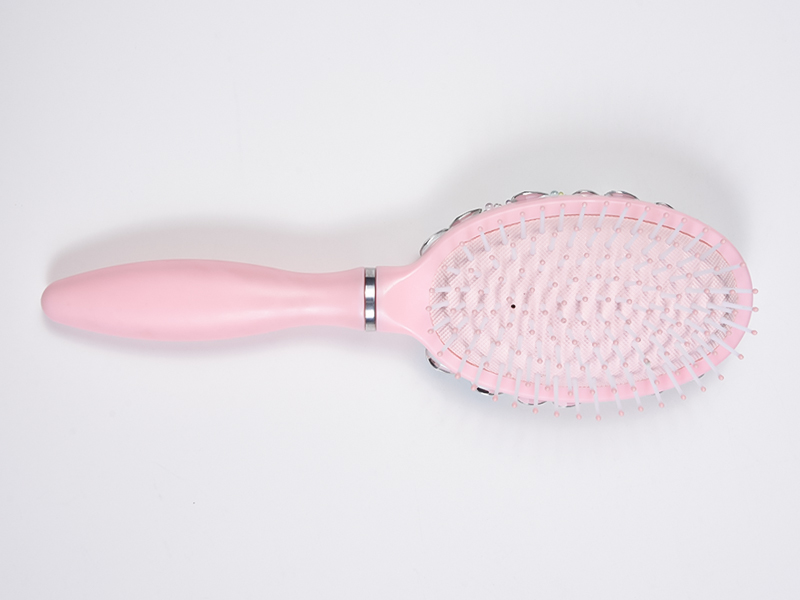 เครื่องประดับBling Oval Detanglingแปรงผม