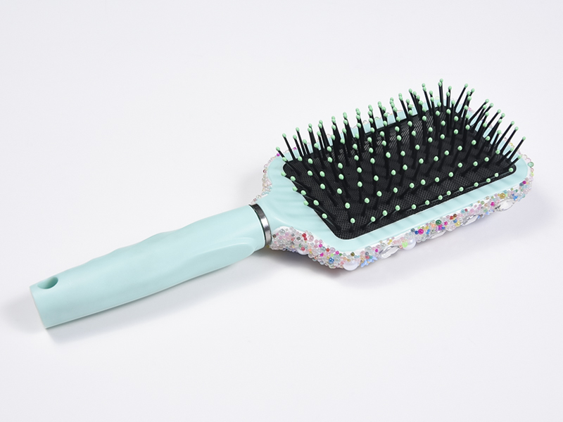 เครื่องประดับBling Oval Detanglingแปรงผม