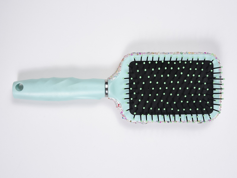 เครื่องประดับBling Oval Detanglingแปรงผม