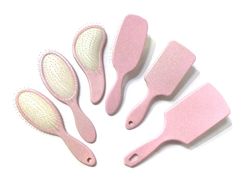 แปรงหวีผม Detangling Paddle สีชมพู