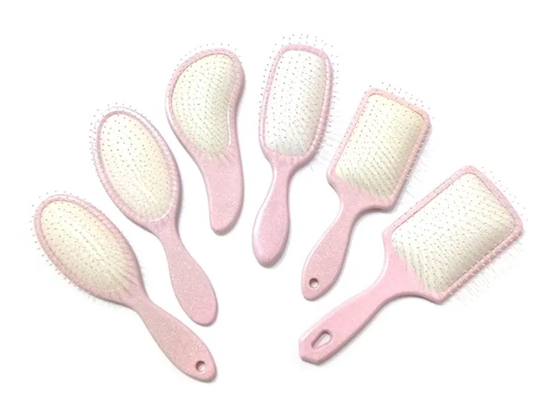 แปรงหวีผม Detangling Paddle สีชมพู