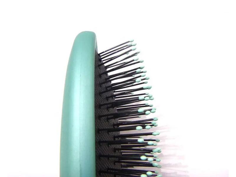 แปรงผม 360 Tangle Multi Color Oval Black Wave Denman