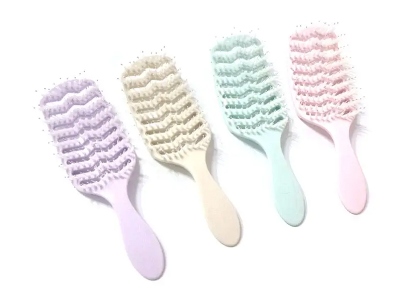 เครื่องมือจัดแต่งทรงผม Rows Tine Curve Vent Wave Brush