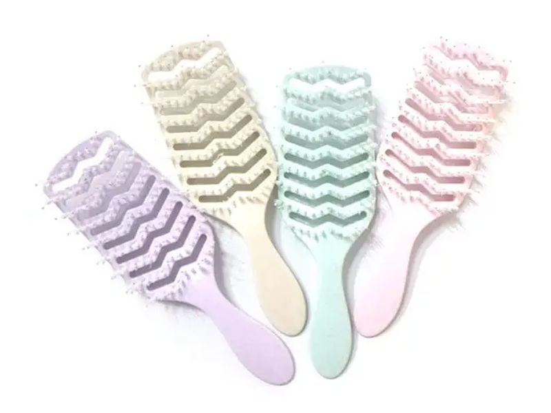 เครื่องมือจัดแต่งทรงผม Rows Tine Curve Vent Wave Brush